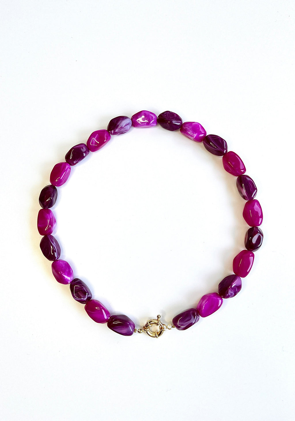 Ketting Jill aubergine