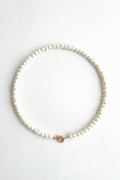 Ketting Pearl wit