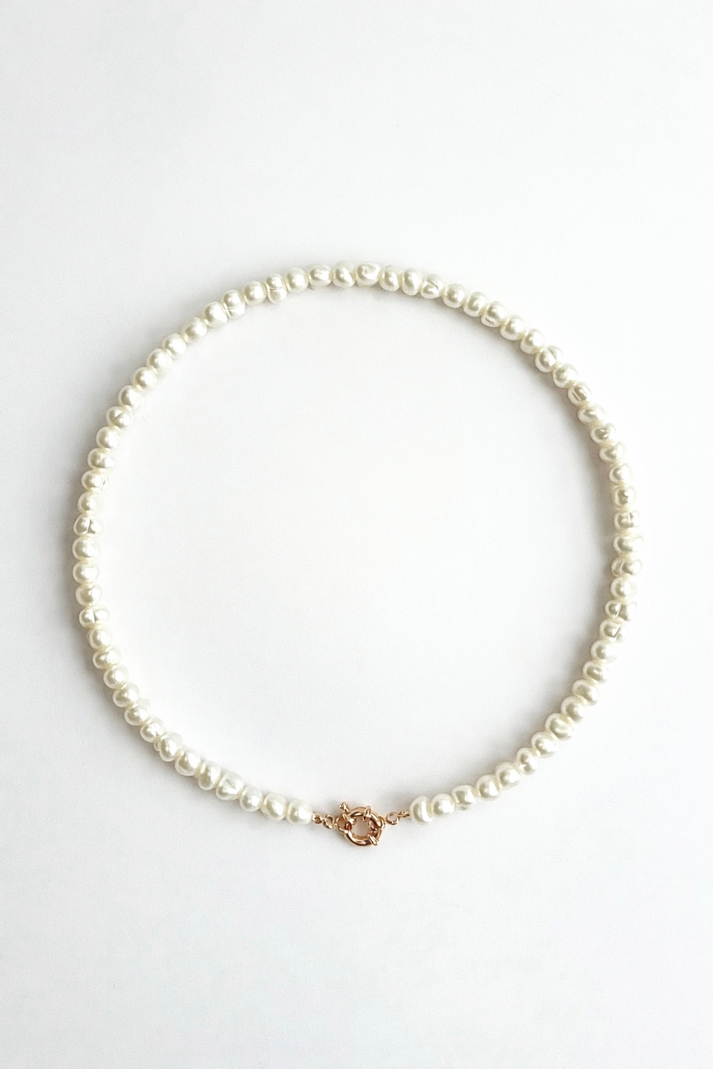Ketting Pearl wit